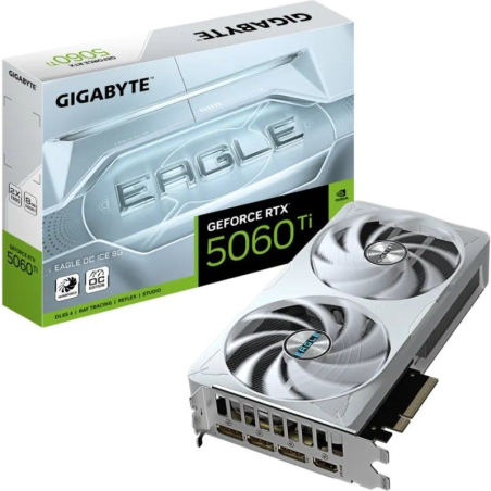 ph2strongGeForce RTX8482 5060 Ti EAGLE OC ICE 8G strong h2pulliImpulsada por la arquitectura NVIDIA Blackwell y DLSS 4 liliImpu