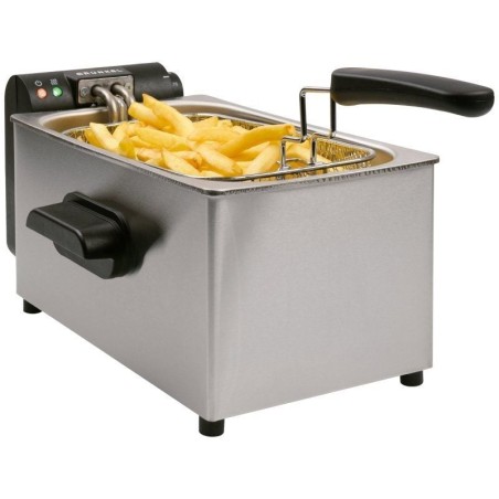p pp ph2strongFreidora de aceite FRYPRO 3SS 8211 3L de capacidad y 2000W 8211 Acero inoxidable strong h2La freidora de aceite G