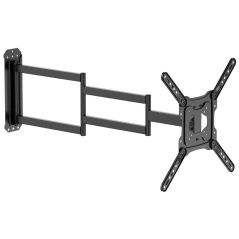 h2span style background color initial AISENS SOPORTE ECO GIRATORIO INCLINABLE Y NIVELABLE PARA MONITOR TV 35KG DE 23 65 NEGRO s