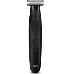 h2Series X XT3100 recortadora hibrida para cara con lamina flexible 4D resistente al agua 3 peines h2ul liRecorta perfila y afe