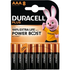 h2Caracteristicas h2pLas strongDuracell Plus Power Boost AAA LR03 strong son pilas alcalinas de alto rendimiento disenadas para
