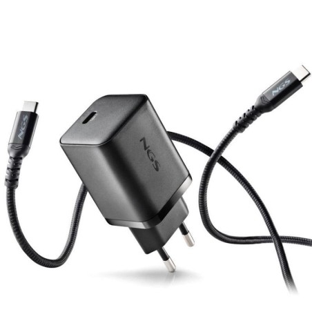 ph2BUD 65W C h2pCARGADOR GAN DE PARED ULTRARaPIDO DE 65W CON SALIDA TIPO USB C y CABLE USB C A USB C DE 15 M ppulliCargador de 