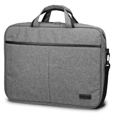 Maletín subblim elite laptop bag para portátiles hasta 15.6" cinta para trolley/ gris