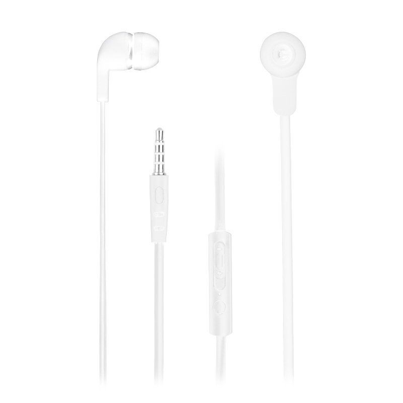 Auriculares intrauditivos ngs cross skip/ con micrófono/ jack 3.5/ blancos Auriculares intrauditivos ngs cross skip/ con micrófono/ jack 3.5/ blancos